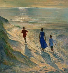 Beach Walk, 1994